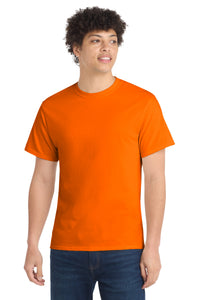Port & Co Core Cotton Tee - S. Orange