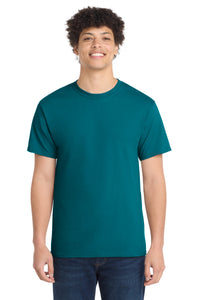 Port & Co Core Cotton Tee - Teal
