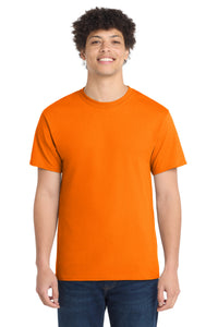 Port & Co Core Cotton Tee - Tennessee Orange