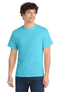 Port & Co Core Cotton Tee - Tidal Wave