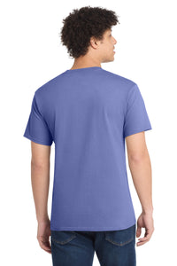 Port & Co Core Cotton Tee - Violet Back