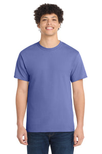 Port & Co Core Cotton Tee - Violet