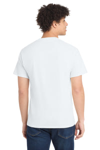 Port & Co Core Cotton Tee - White Back