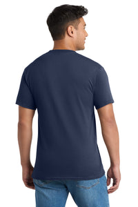 Port & Co Core Blend Pocket Tee - Navy Back