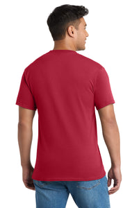 Port & Co Core Blend Pocket Tee - Red Back