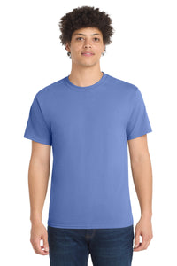 Port & Co Tall Core Blend Tee - Carolina Blue