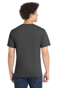 Port & Co Tall Core Blend Tee - Charcoal Back