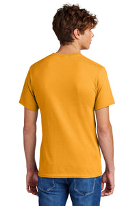 Port & Co Tall Core Blend Tee - Gold Back