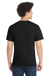 Port & Co Tall Core Blend Tee - Jet Black Back