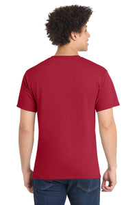 Port & Co Tall Core Blend Tee - Red Back