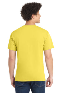 Port & Co Tall Core Blend Tee - Yellow Back
