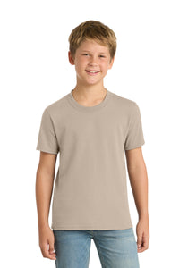 Port & Co Youth Core Blend Tee - Desert Sand