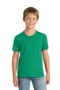 Port & Co Youth Core Blend Tee - Kelly