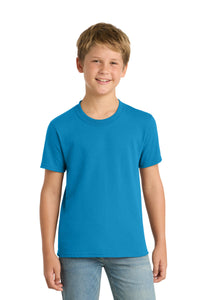 Port & Co Youth Core Blend Tee - Sapphire