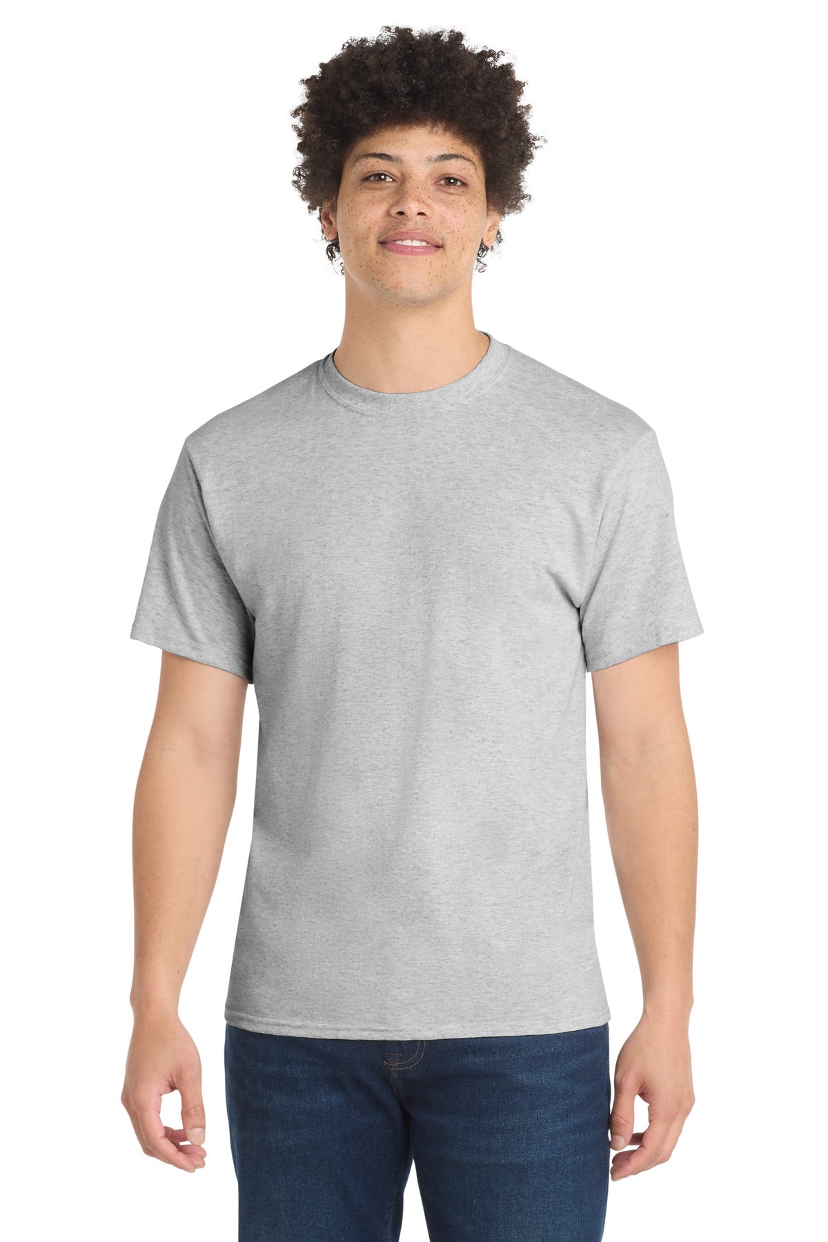 Port & Co Core Blend Tee - Ash