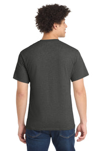 Port & Co Core Blend Tee - Black Heather Back