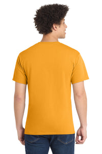 Port & Co Core Blend Tee - Gold Back