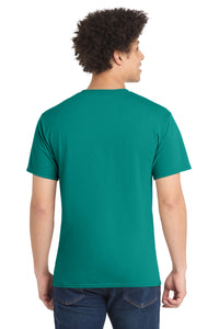 Port & Co Core Blend Tee - Jade Green Back