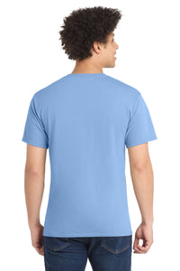 Port & Co Core Blend Tee - Light Blue Back