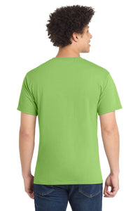 Port & Co Core Blend Tee - Lime Back