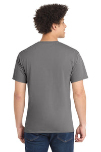Port & Co Core Blend Tee - Medium Grey Back