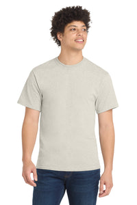 Port & Co Core Blend Tee - Oatmeal Heather