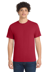 Port & Co Core Blend Tee - Red