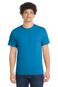 Port & Co Tall Core Blend Tee - Sapphire