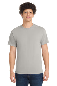 Port & Co Core Blend Tee - Silver