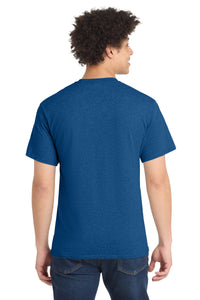 Port & Co Core Blend Tee - Vintage Royal Back