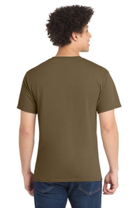 Port & Co Core Blend Tee - Woodland Brown Back