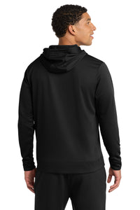 Port & Co Performance Fleece Pullover Hooded Sweatshirt - Jet Black Back