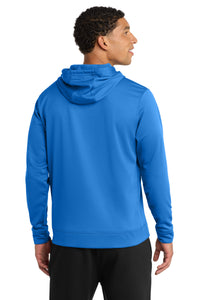 Port & Co Performance Fleece Pullover Hooded Sweatshirt - Royal Back