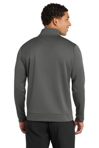 Port & Co Performance Fleece 1/4-Zip Pullover Sweatshirt - Charcoal Back