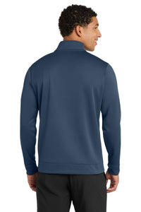 Port & Co Performance Fleece 1/4-Zip Pullover Sweatshirt - Deep Navy Back