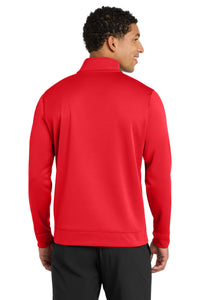 Port & Co Performance Fleece 1/4-Zip Pullover Sweatshirt - Red Back