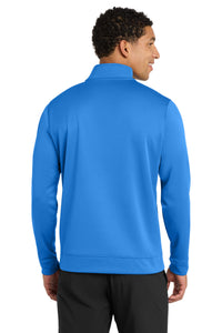 Port & Co Performance Fleece 1/4-Zip Pullover Sweatshirt - Royal Back