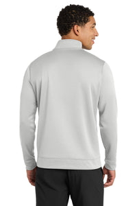 Port & Co Performance Fleece 1/4-Zip Pullover Sweatshirt - Silver Back