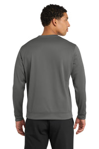 Port & Co Performance Fleece Crewneck Sweatshirt - Charcoal Back