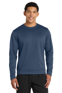 Port & Co Performance Fleece Crewneck Sweatshirt - Deep Navy