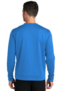 Port & Co Performance Fleece Crewneck Sweatshirt - Royal Back