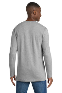 Port & Co Long Sleeve Bouncer Tee PC600LS - Athletic Heather Back