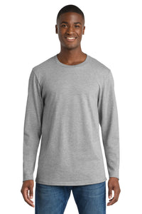 Port & Co Long Sleeve Bouncer Tee PC600LS - Athletic Heather