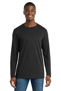 Port & Co Long Sleeve Bouncer Tee PC600LS - Deep Black