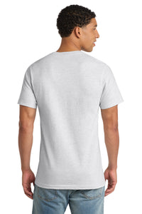 Port & Co Bouncer Pocket Tee PC600P - Ash Back
