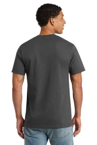 Port & Co Bouncer Pocket Tee PC600P - Coal Grey Back