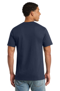 Port & Co Bouncer Pocket Tee PC600P - Navy Blue Back