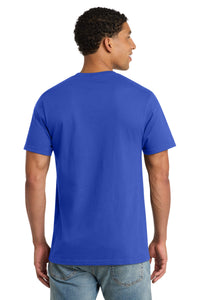 Port & Co Bouncer Pocket Tee PC600P - True Royal Back