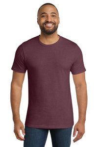 Port & Co Bouncer Tee PC600 - Heather Athletic Maroon