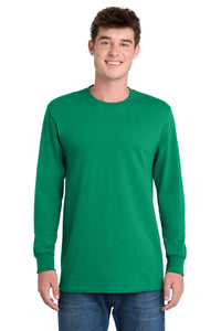 Port & Co Tall Long Sleeve Essential Tee - Kelly